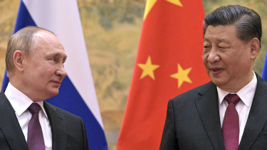 Vladimir Putin and Xi Jinping met in Beijing this month.
