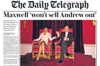 The front page of the London Telegraph on July 4, 2020.