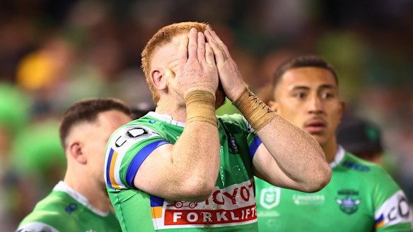 The Canberra Raiders won the minor premiership but lost both play-offs. 