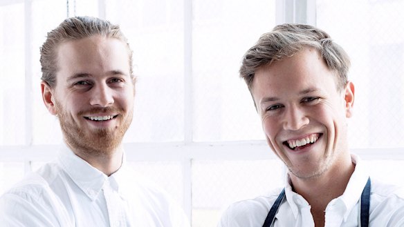 Giles Russell and Henry Roberts are the owners of Two Hands in New York.