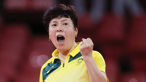 Australian table tennis player Jian Fang Lay has been to six Olympic Games.