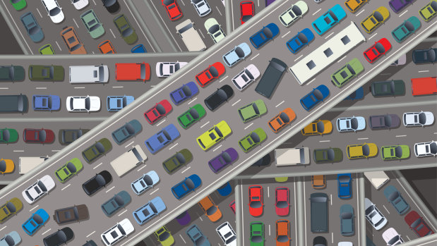 Even the flashiest electric and driverless cars won’t solve the problem that there’s just too many cars on the road.