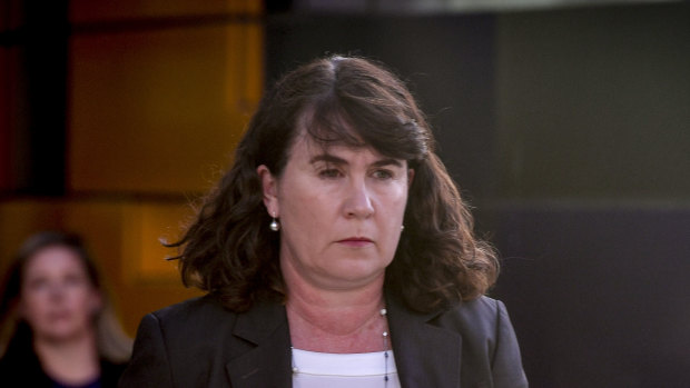 CommInsure boss Helen Troup at the royal commission.