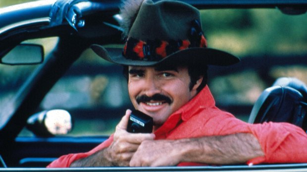 Burt Reynolds in the 1980 film "Smokey and the Bandit II".