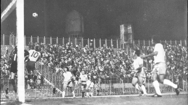 Australia loses to Israel 2-1 in a friendly just prior to the World Cup in 1974.