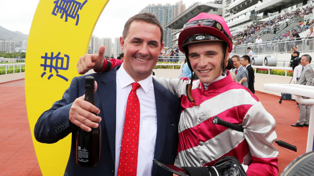 Welcome home: Michael Freedman has been training in Hong Kong.