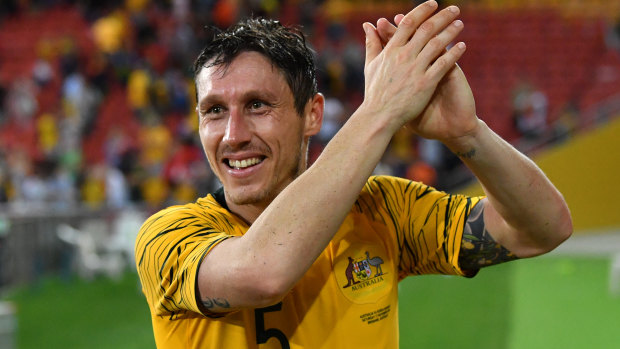 Socceroos veteran Mark Milligan.