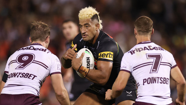 Viliame Kikau signed for the Bulldogs despite having a year to run on his Panthers deal.