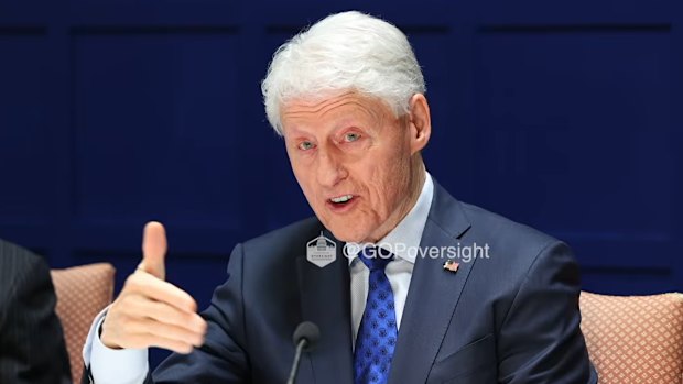 Bill Clinton distances himself from Epstein in videos released from his testimony last week