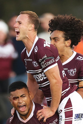 Daly Cherry-Evans’ boot proved the difference as Manly triumphed in Mudgee.