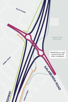 The future intersection upgrade.