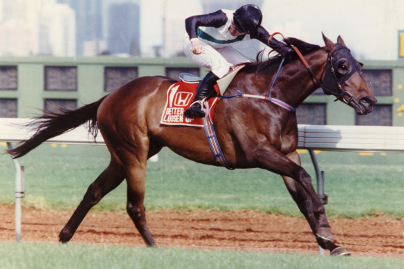 Jockey Michael Clarke wins the 1991 Australian Cup on Better Loosen Up.