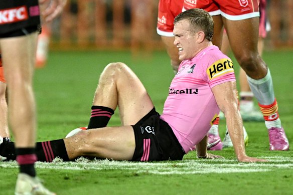 Mitch Kenny missed five months this year with a broken leg.