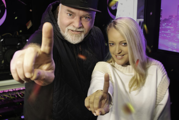 Kyle Sandilands and Jackie O are Sydney’s top-rating breakfast radio hosts.