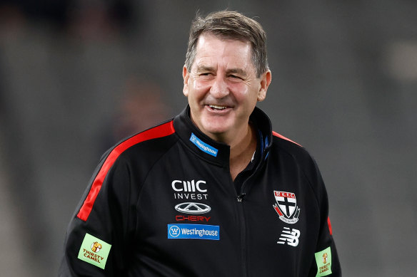 Ross Lyon’s St Kilda will travel to Adelaide for round one.