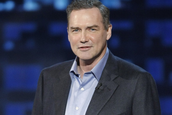 Norm Macdonald at the Comedy Central Roast of Bob Saget in 2008.