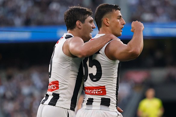 A man in demand: Nick Daicos is Collingwood royalty, and arguably the best player in the AFL.