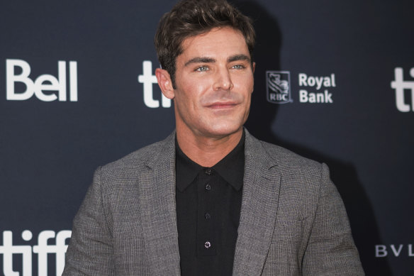 Actor Zac Efron, pictured here on the red carpet in 2022, is building a home in northern NSW out of hempcrete.