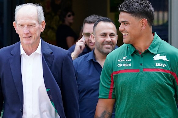 Wayne Bennett returned to South Sydney when Latrell Mitchell needed him most.