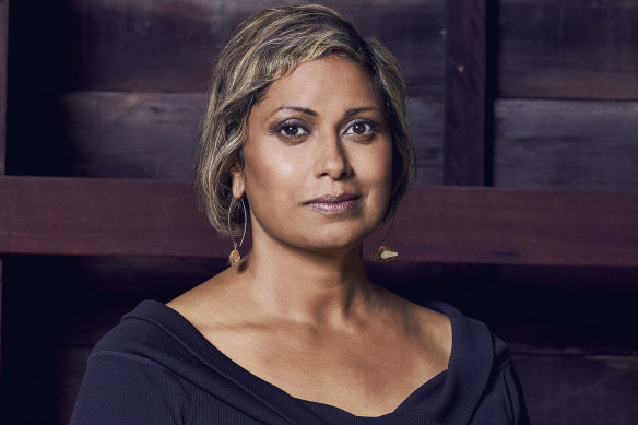 Author and broadcaster Indira Naidoo.