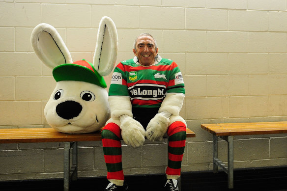 Charlie Gallico has been Reggie the Rabbit for two decades.