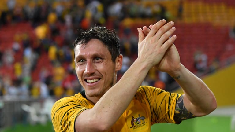 Mark Milligan will lead the Socceroos at the tournament.