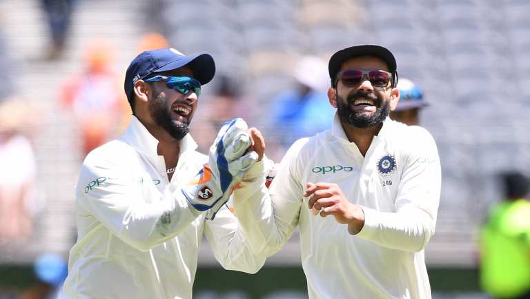 Rishabh Pant has taken a record number of catches for the series.