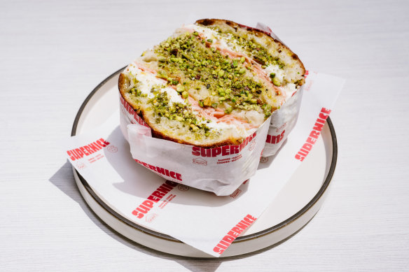 Supernice’s Bologna sandwich