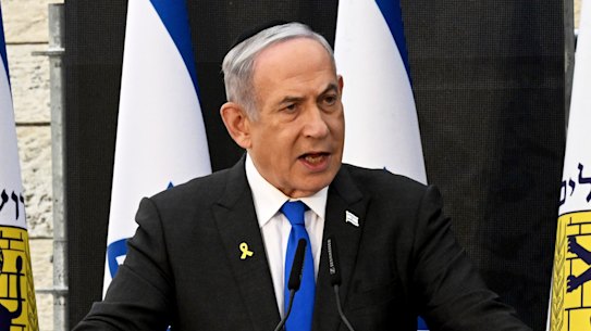 Israeli Prime Minister Benjamin Netanyahu.