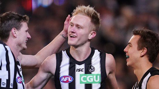 Jaidyn Stephenson is set to return for the Magpies.