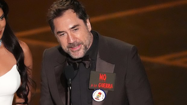 Priyanka Chopra Jonas and Javier Bardem.