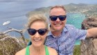 Chris Wright and his wife ended up staying in Bequia and day-tripping to Mustique as a result of a not-so-minor issue with their sailing plans.