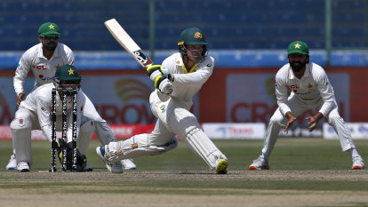 As it happened: Carey falls short of maiden Test ton, Khawaja makes 160 as Aussies punish Pakistan on day two