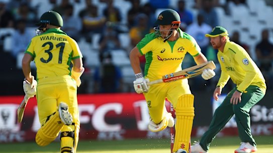 Australia's limited-overs captain Aaron Finch.