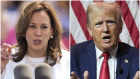 Kamala Harris and Donald Trump.