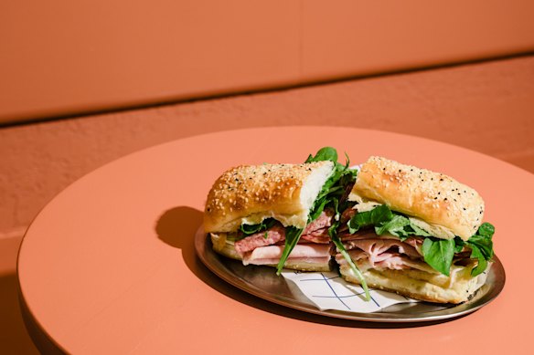 The Supa Deli sandwich, another Kosta’s classic that’s been imported to Brisbane.