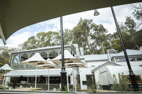 The newly refurbished Studley Park Boathouse.