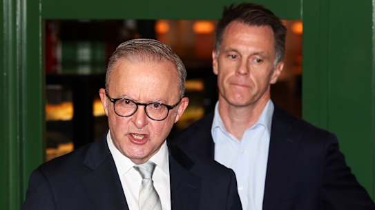 Prime Minister Anthony Albanese and NSW Premier Chris Minns.