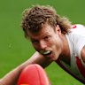 Durable Swan Nick Blakey accumulated 31 kicks.