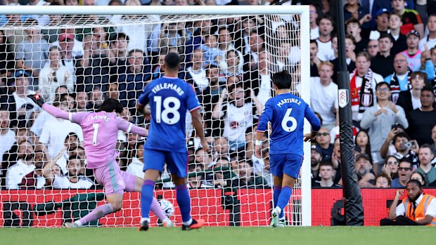 Lammens attempts to save an own goal scored by teammate Lisandro Martinez. 