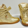 Puma X Rime NYC Luxe Sky Wedge (2013) sneakers are among the 200 on display.