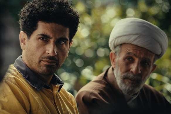 Osamah Sami, co-creator and one of the stars of House of Gods, with Kamel El Basha. 