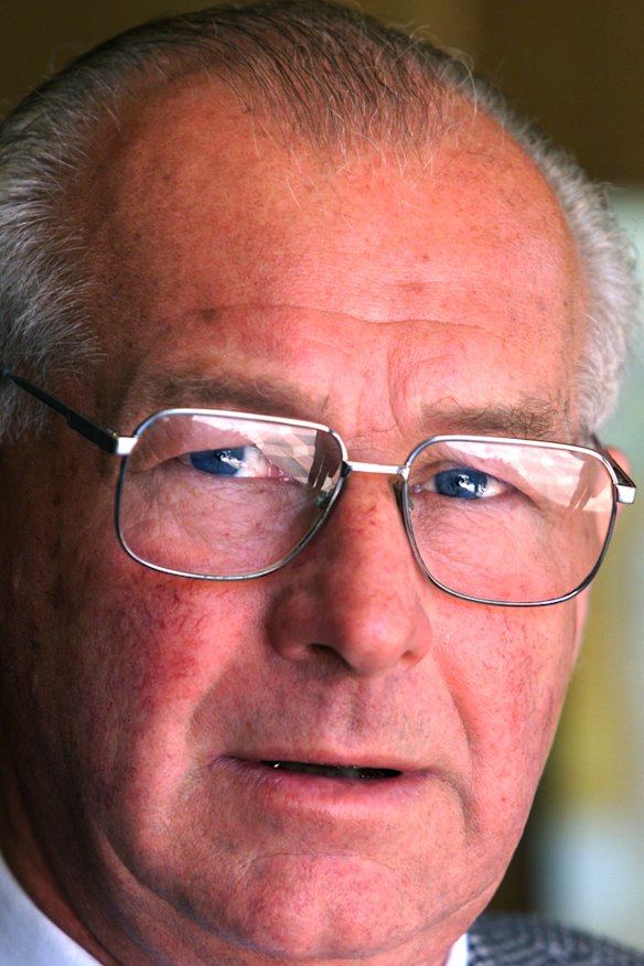 Outside Downing Centre in 2001. 