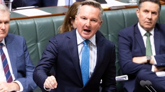 Climate Change and Energy Minister Chris Bowen says parliament can seize or squander the opportunity to rapidly cut Australia’s emissions.