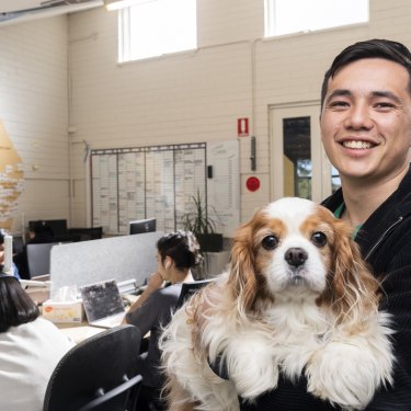 Will Booker appreciates that his life values and everyday work go hand in hand (and that dogs are allowed in the office).