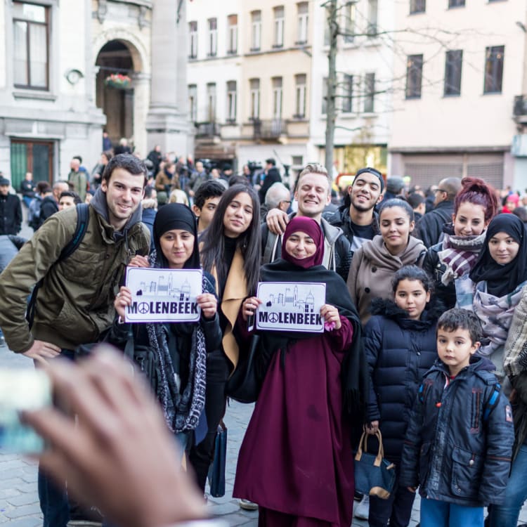 Life in the Brussels district of Molenbeek, known as Europe’s biggest breeding ground for Islamist terrorists, in 2015.