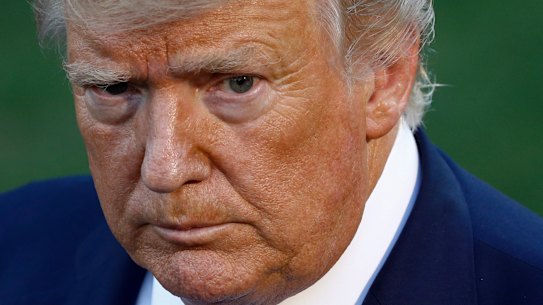 Donald Trump: locked and loaded.