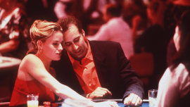 If the Shue fits: Elisabeth Shue and Nicolas Cage in the 1995 film, Leaving Las Vegas.