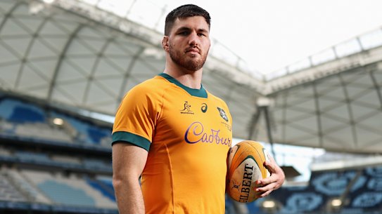 Liam Wright has been unveiled as the new Wallabies skipper.