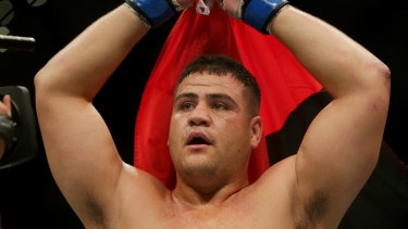 Big moment: Tai Tuivasa will be the  main bout on a UFC card for the first time.